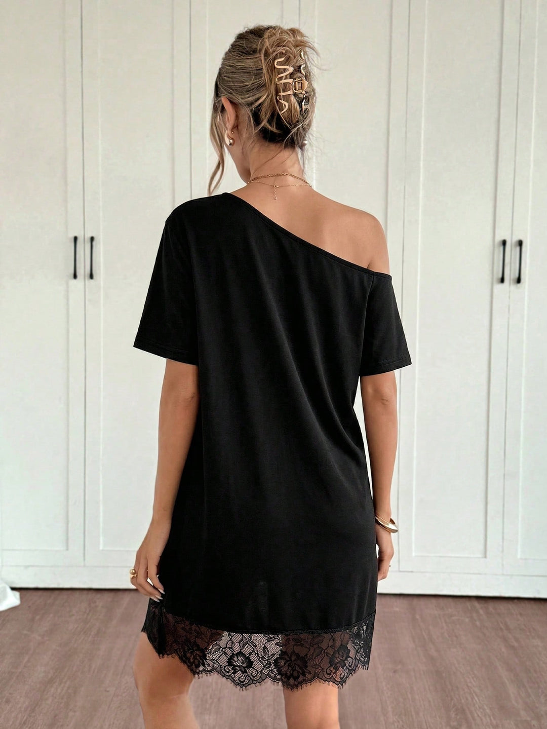 Rochie mini SHEIN, negru