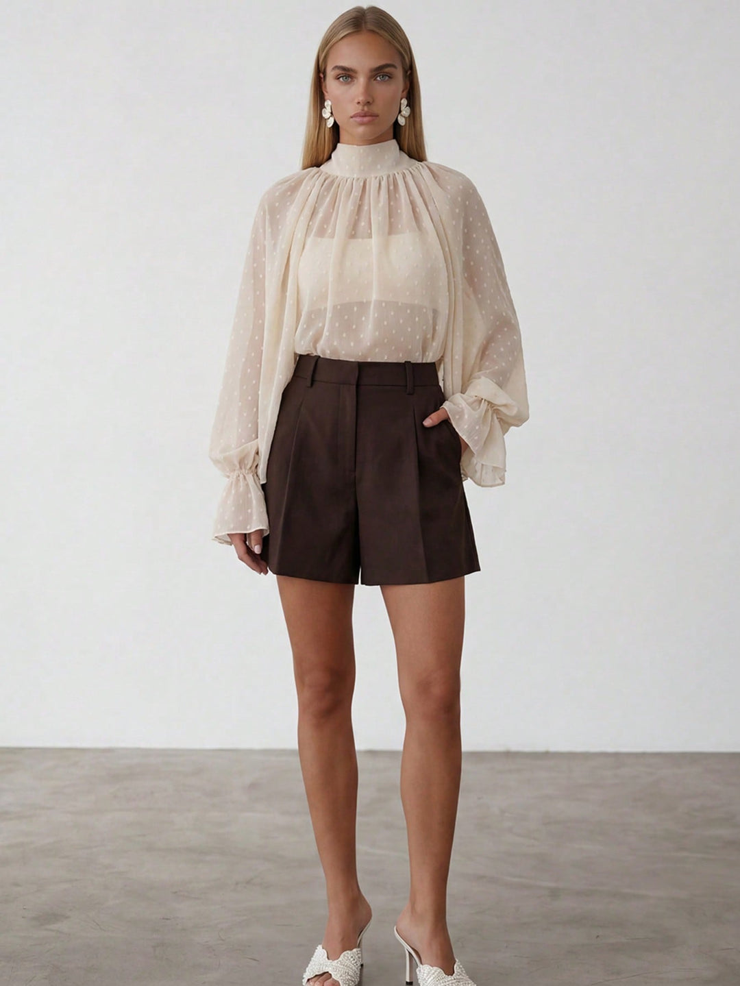 Bluza SHEIN, bej