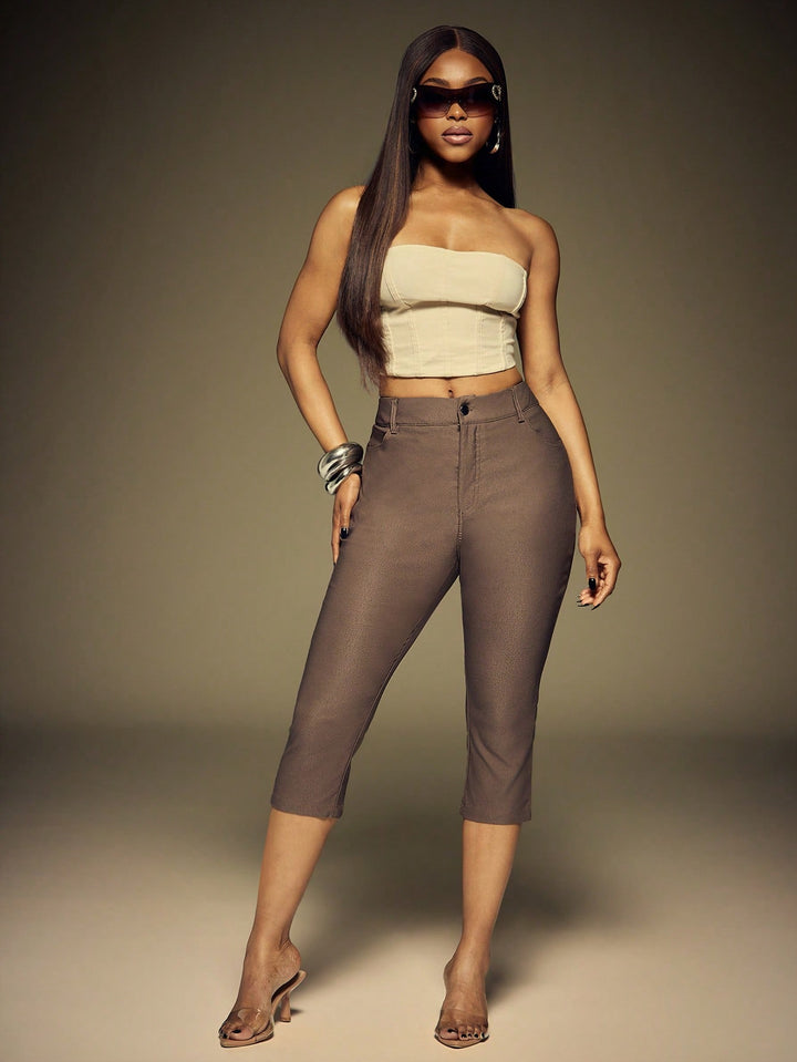 Pantaloni SHEIN, bej