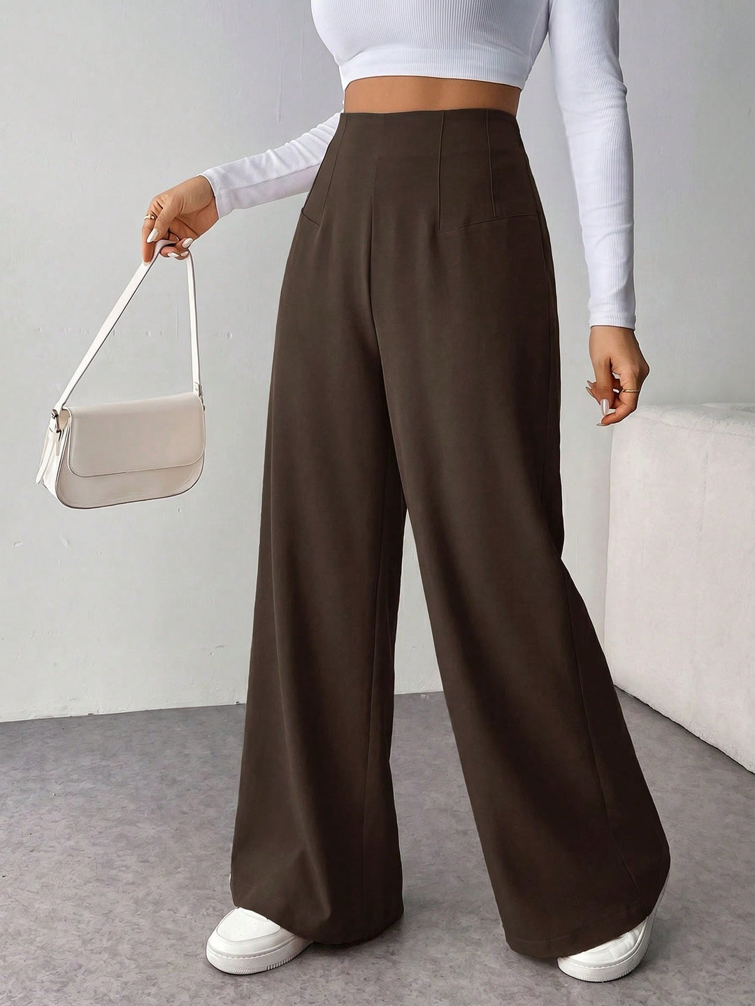 Pantaloni SHEIN, negru