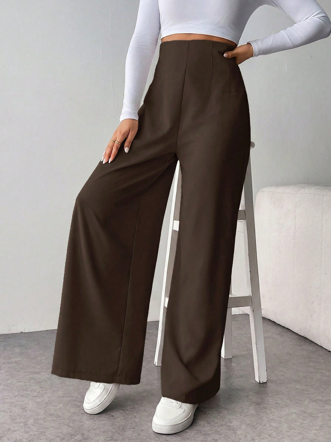 Pantaloni SHEIN, negru