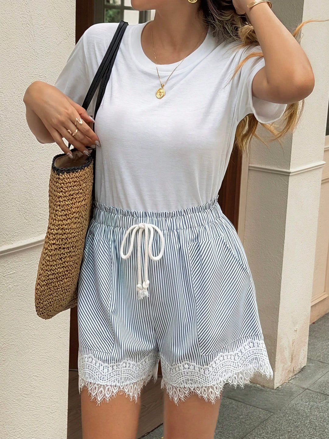 Pantaloni scurți SHEIN, mix culori