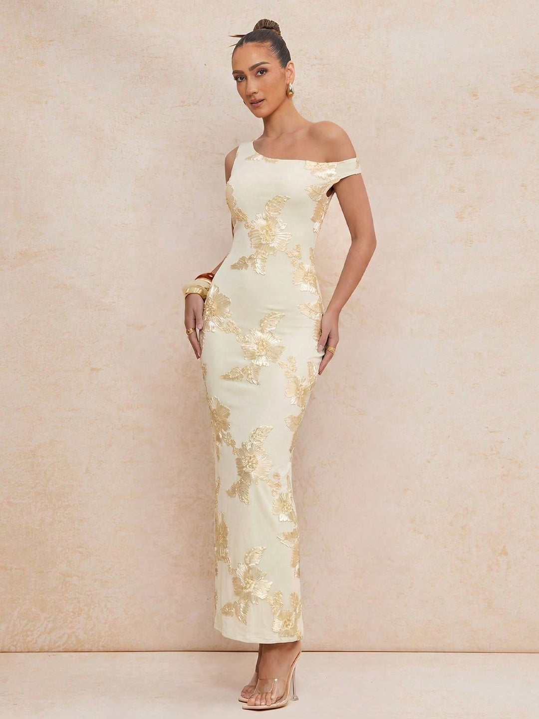 Rochie maxi SHEIN, galben