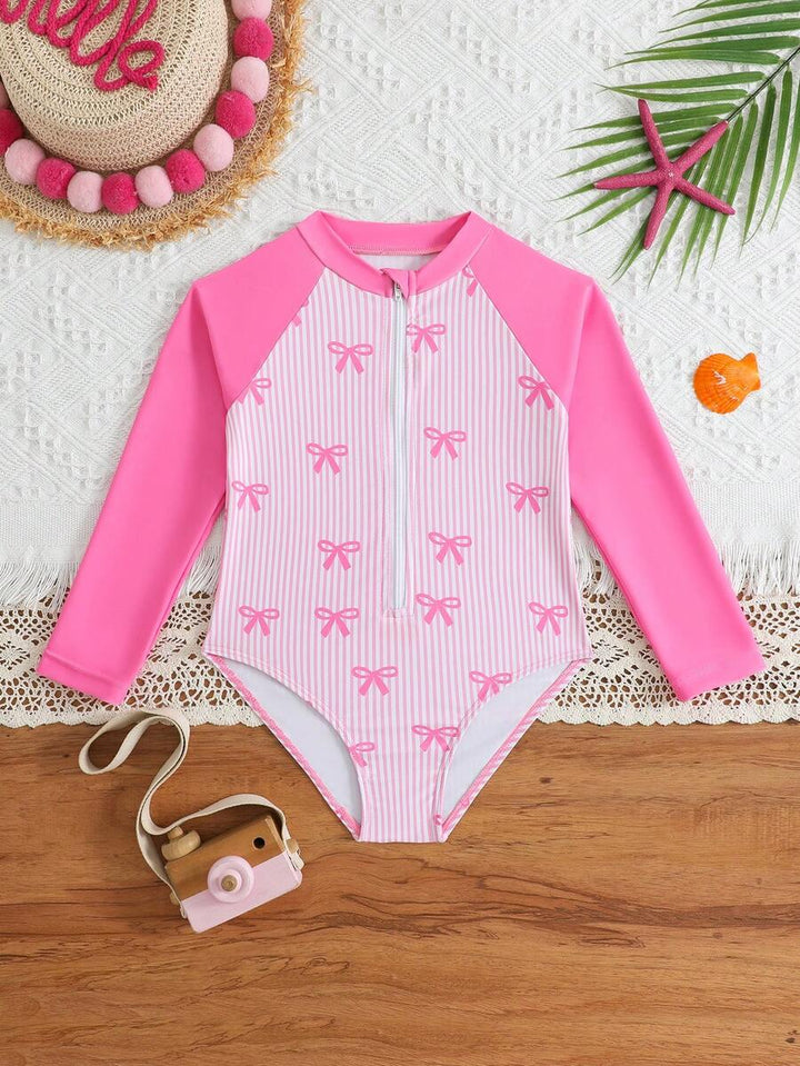 Costum de baie întreg SHEIN, roz