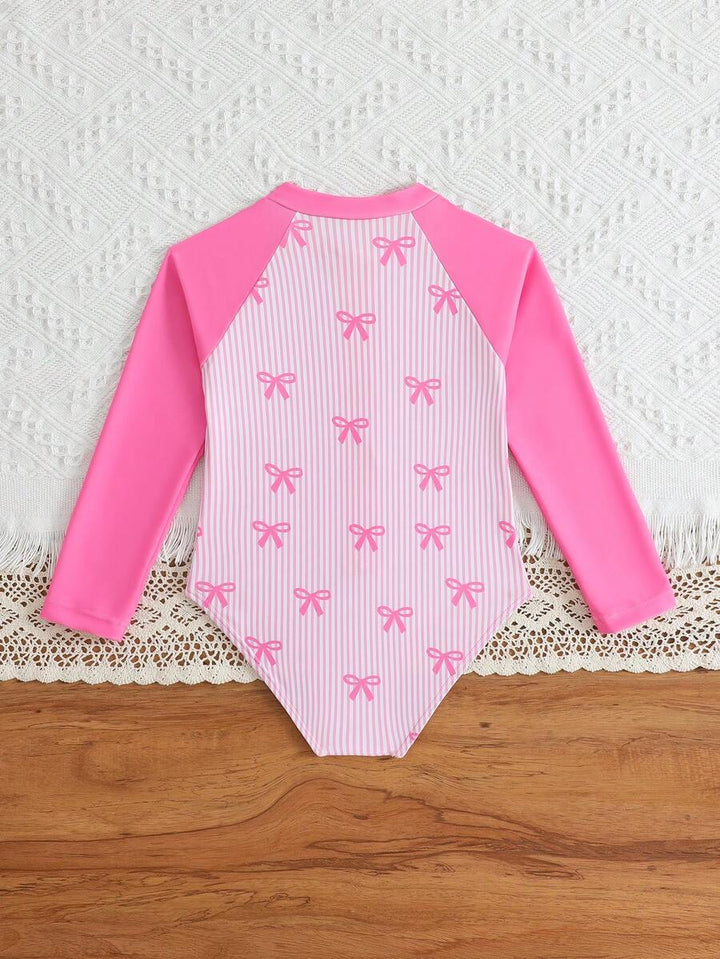 Costum de baie întreg SHEIN, roz