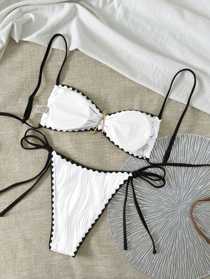 Set bikini SHEIN, negru