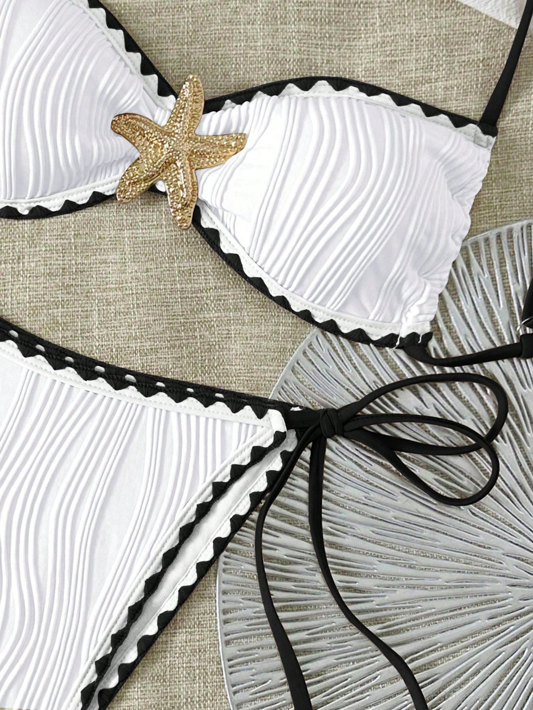 Set bikini SHEIN, negru