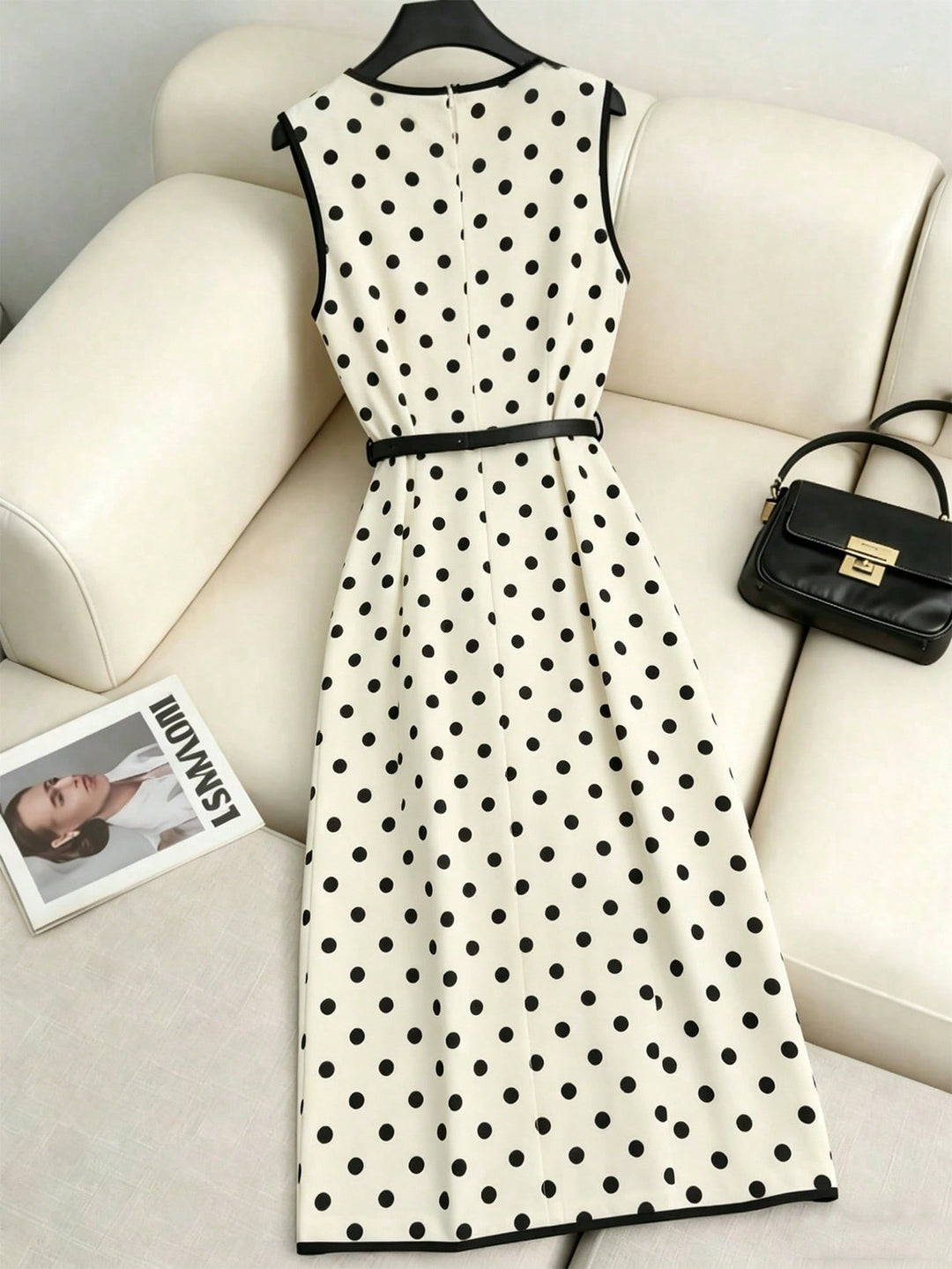 Rochie midi SHEIN, alb