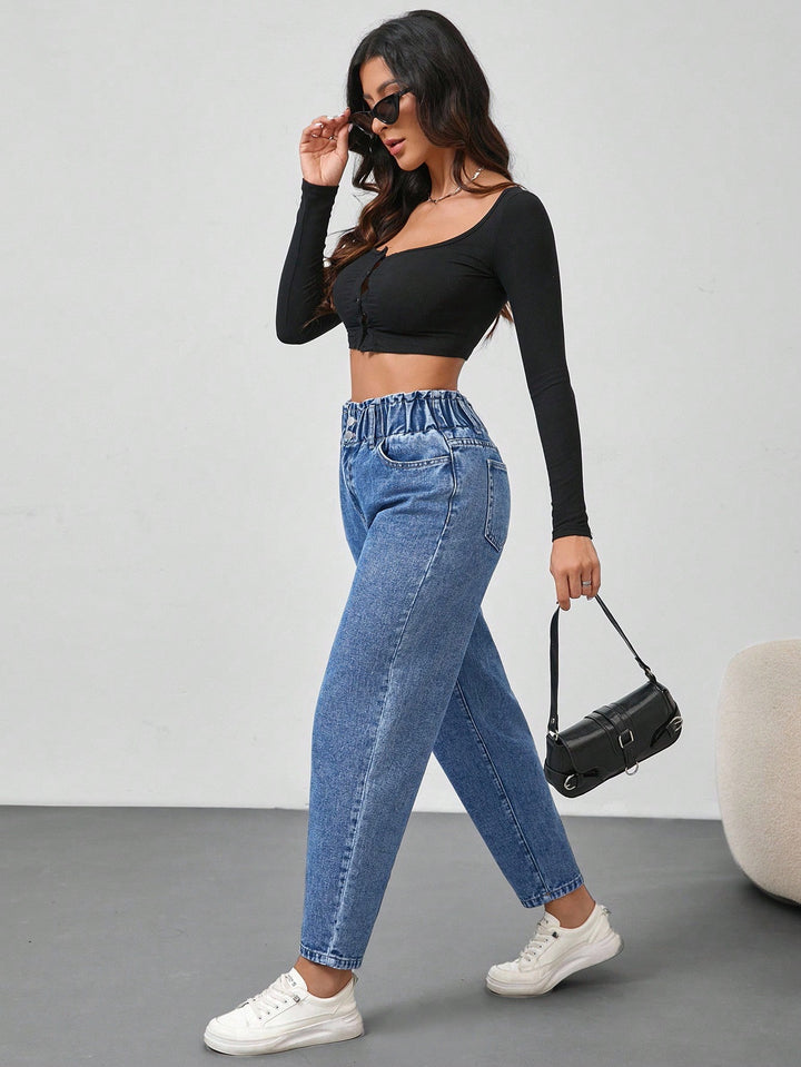 Jeans SHEIN, albastru
