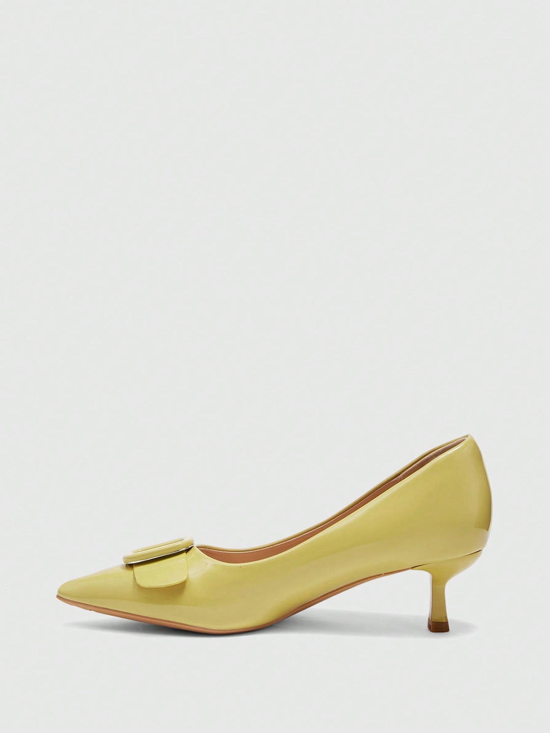 Pantofi cu toc SHEIN, galben