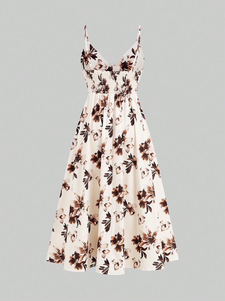 Rochie midi SHEIN, mix culori