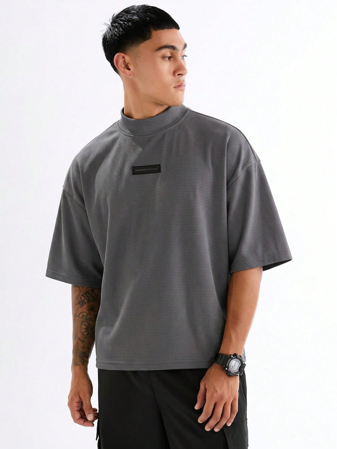 Tricou SHEIN, gri