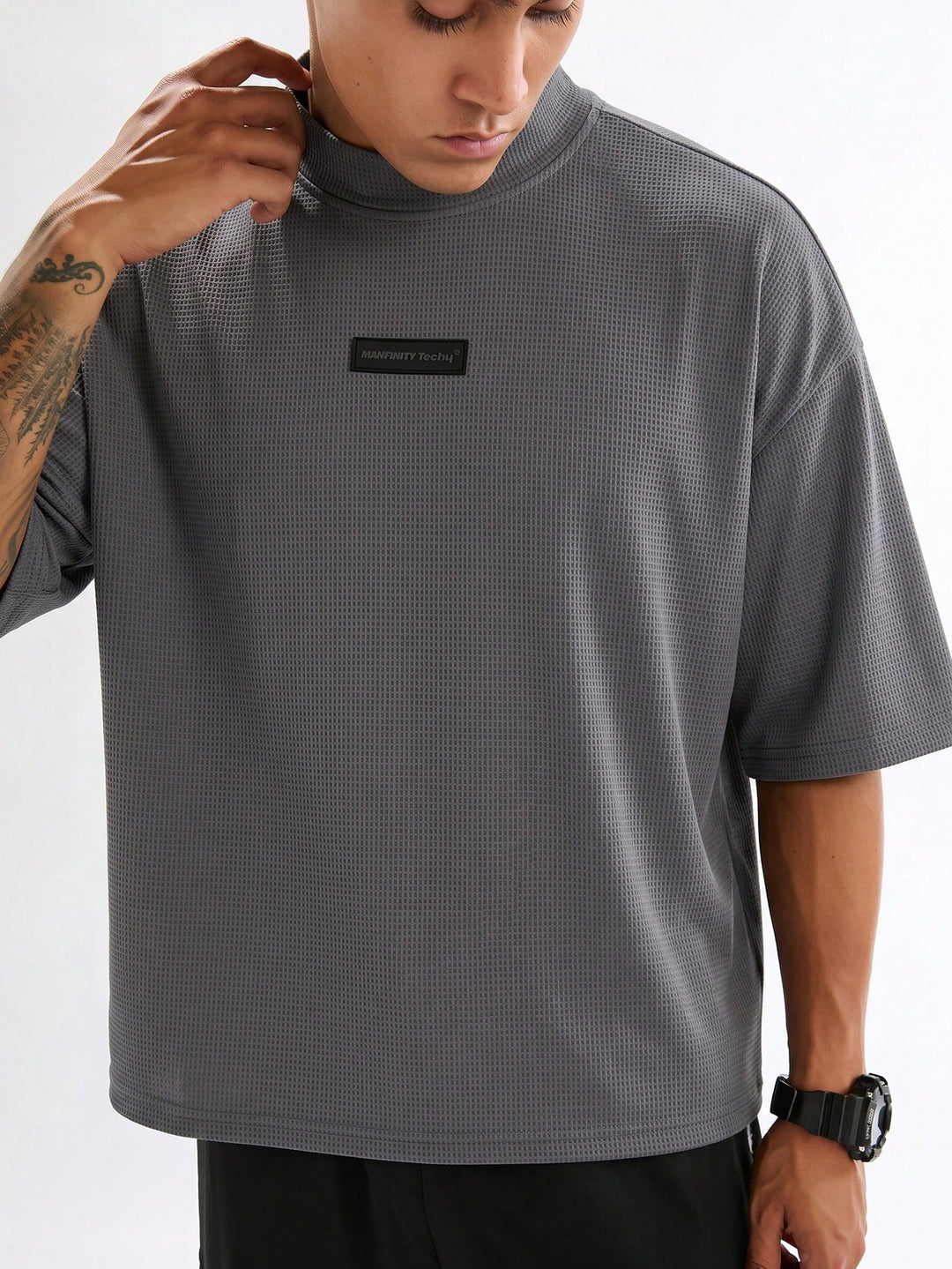 Tricou SHEIN, gri