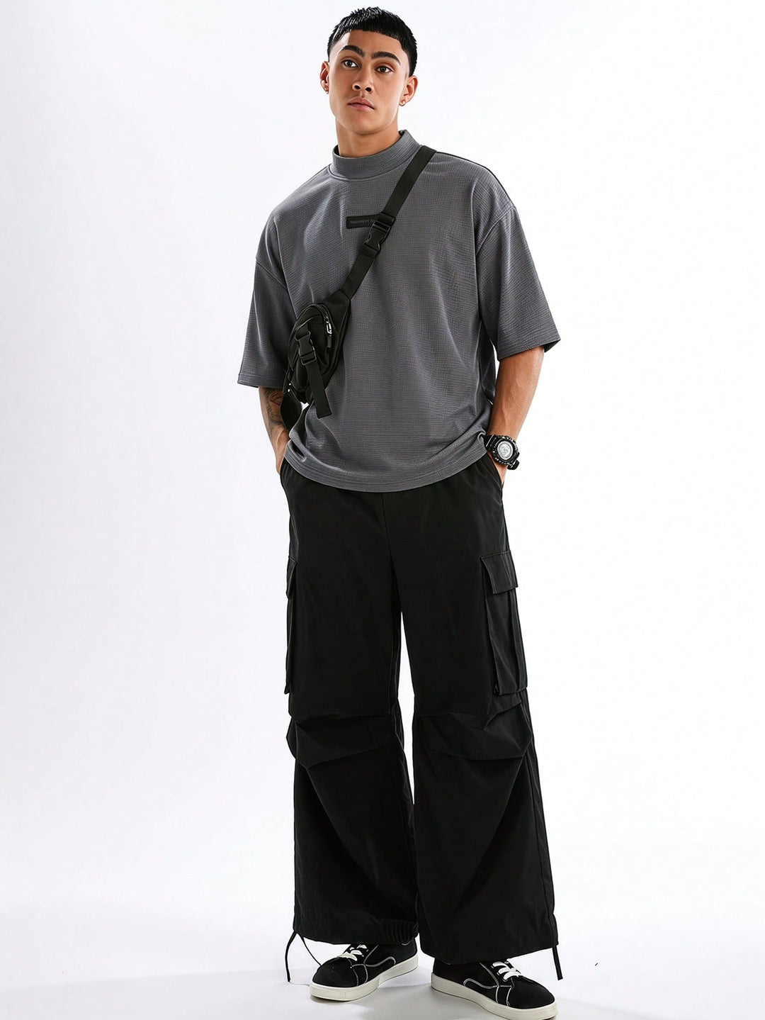 Tricou SHEIN, gri
