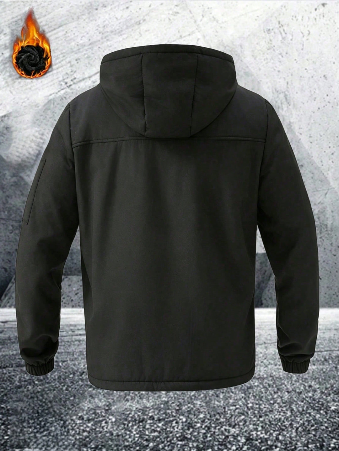 Geacă outdoor SHEIN, negru