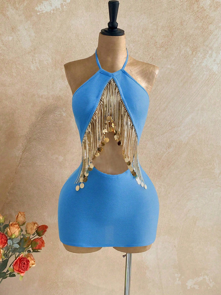 Rochie mini SHEIN, albastru