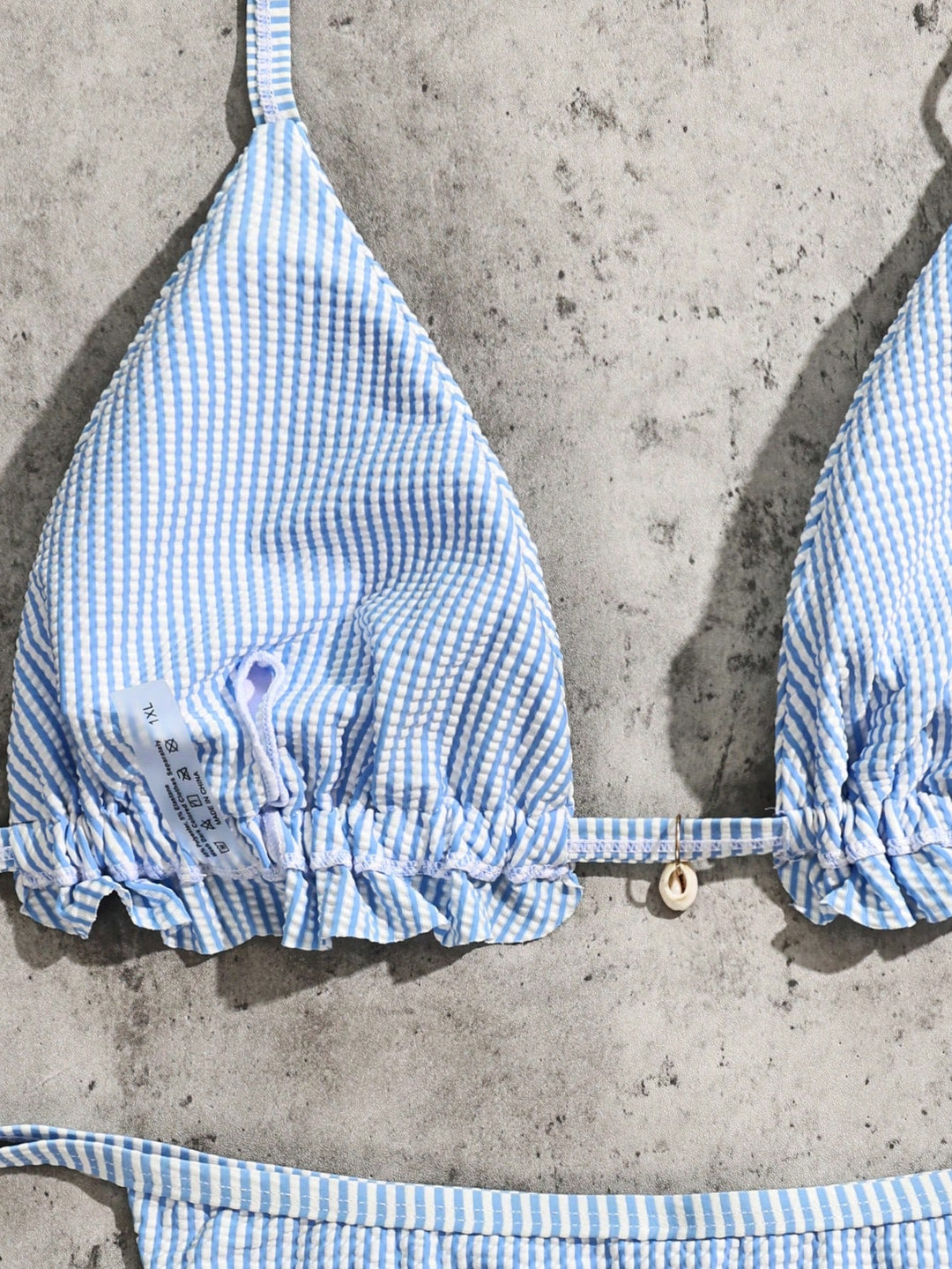 Set bikini de baie SHEIN, albastru