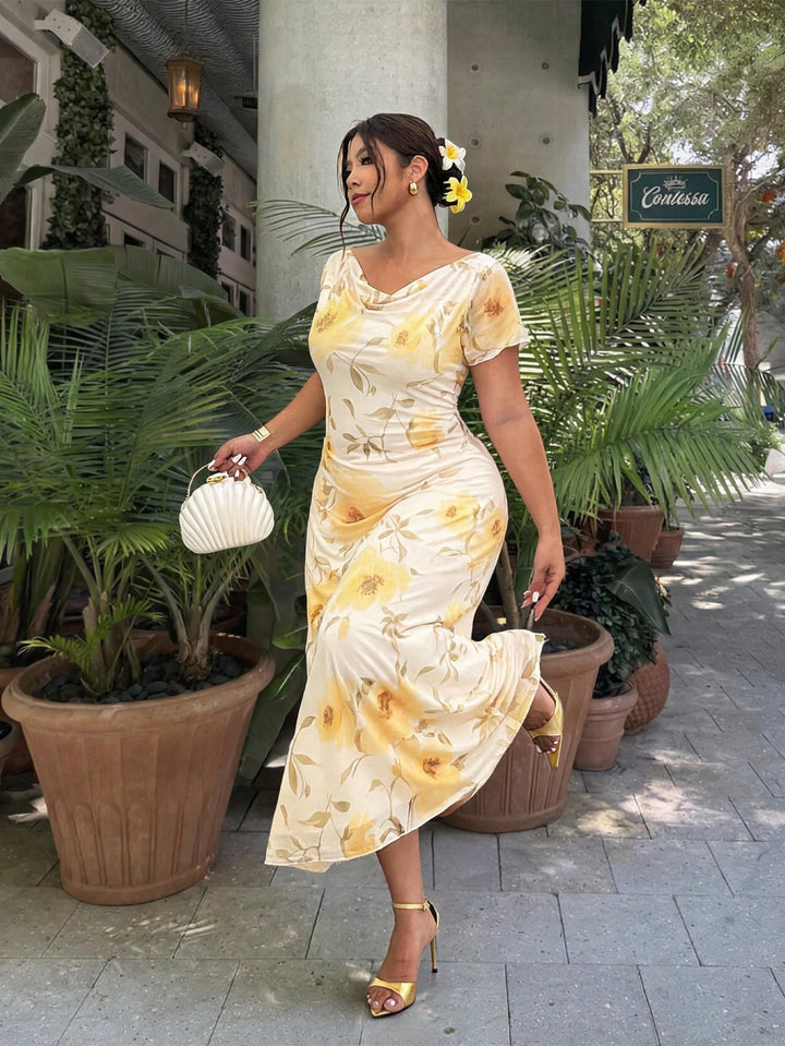 Rochie SHEIN, mix culori