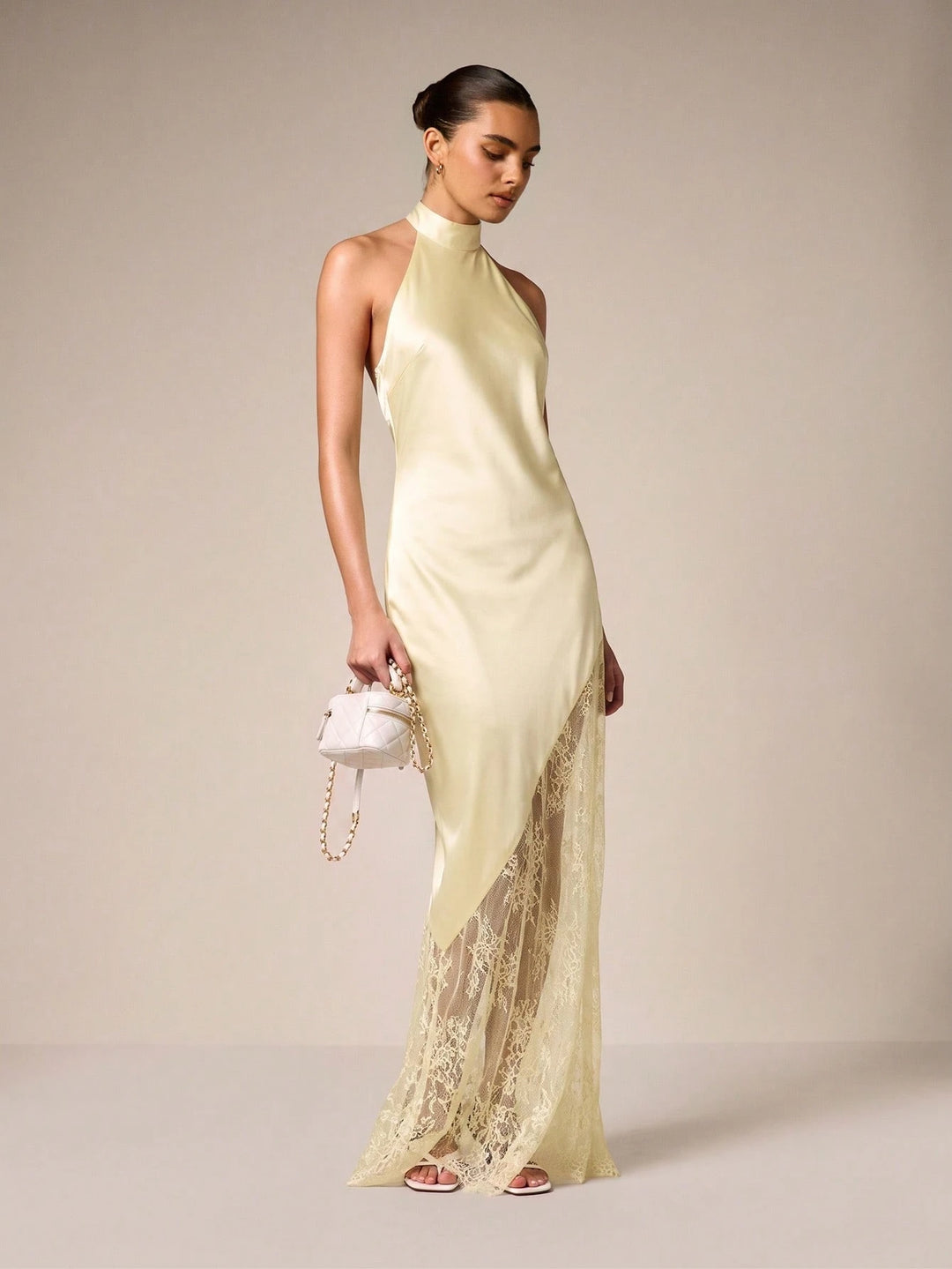 Rochie maxi SHEIN, galben