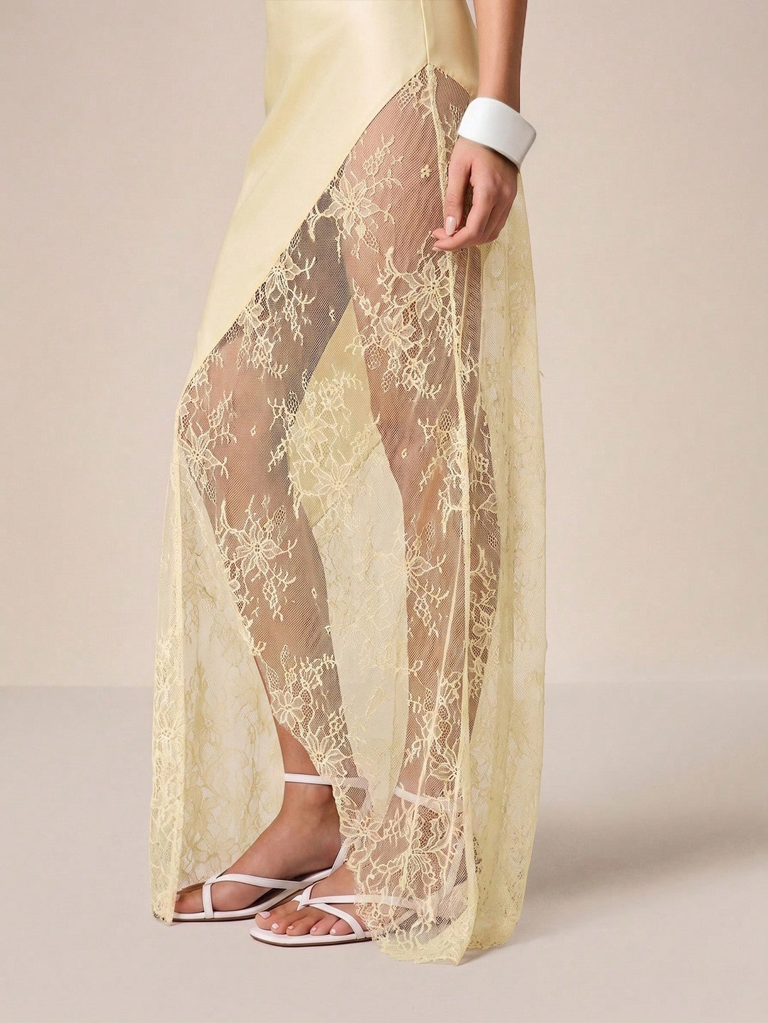Rochie maxi SHEIN, galben