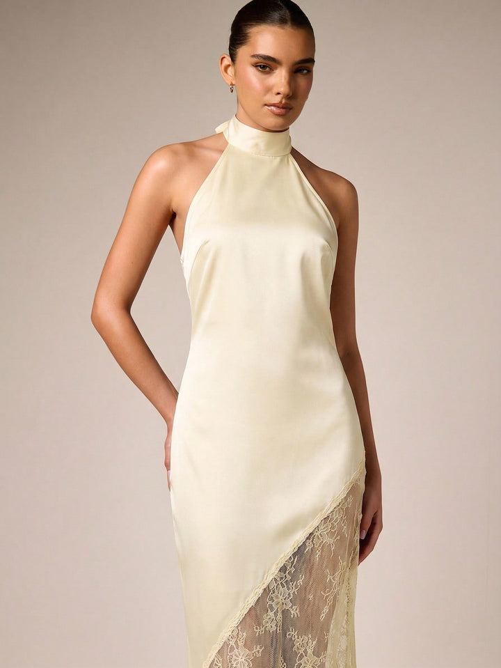 Rochie maxi SHEIN, galben
