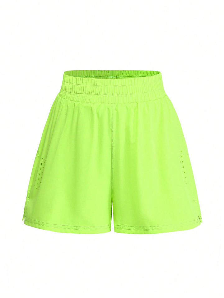 Pantaloni scurți SHEIN, galben