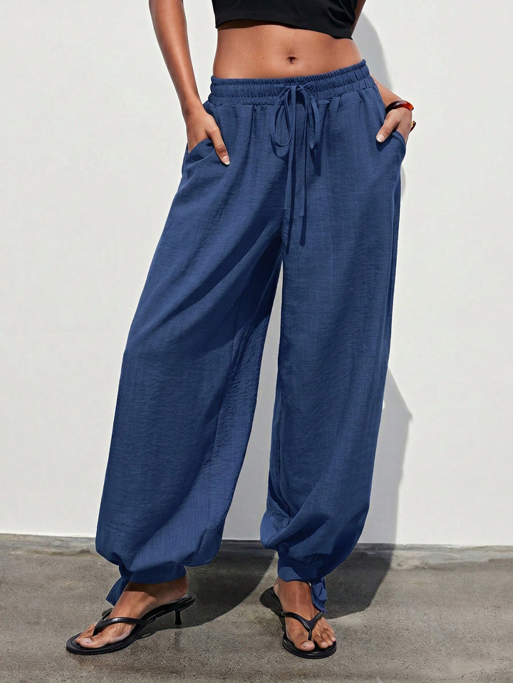 Pantaloni SHEIN, albastru
