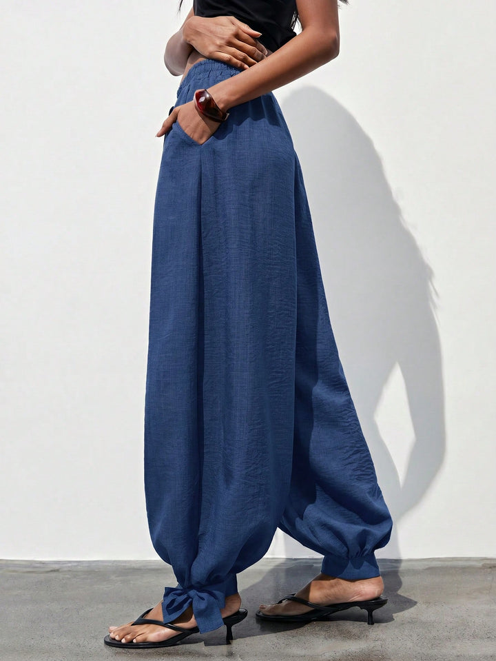 Pantaloni SHEIN, albastru