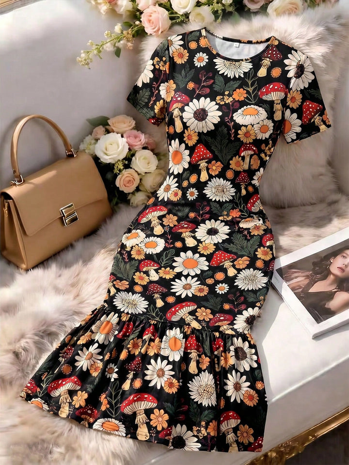 Rochie SHEIN, mix culori