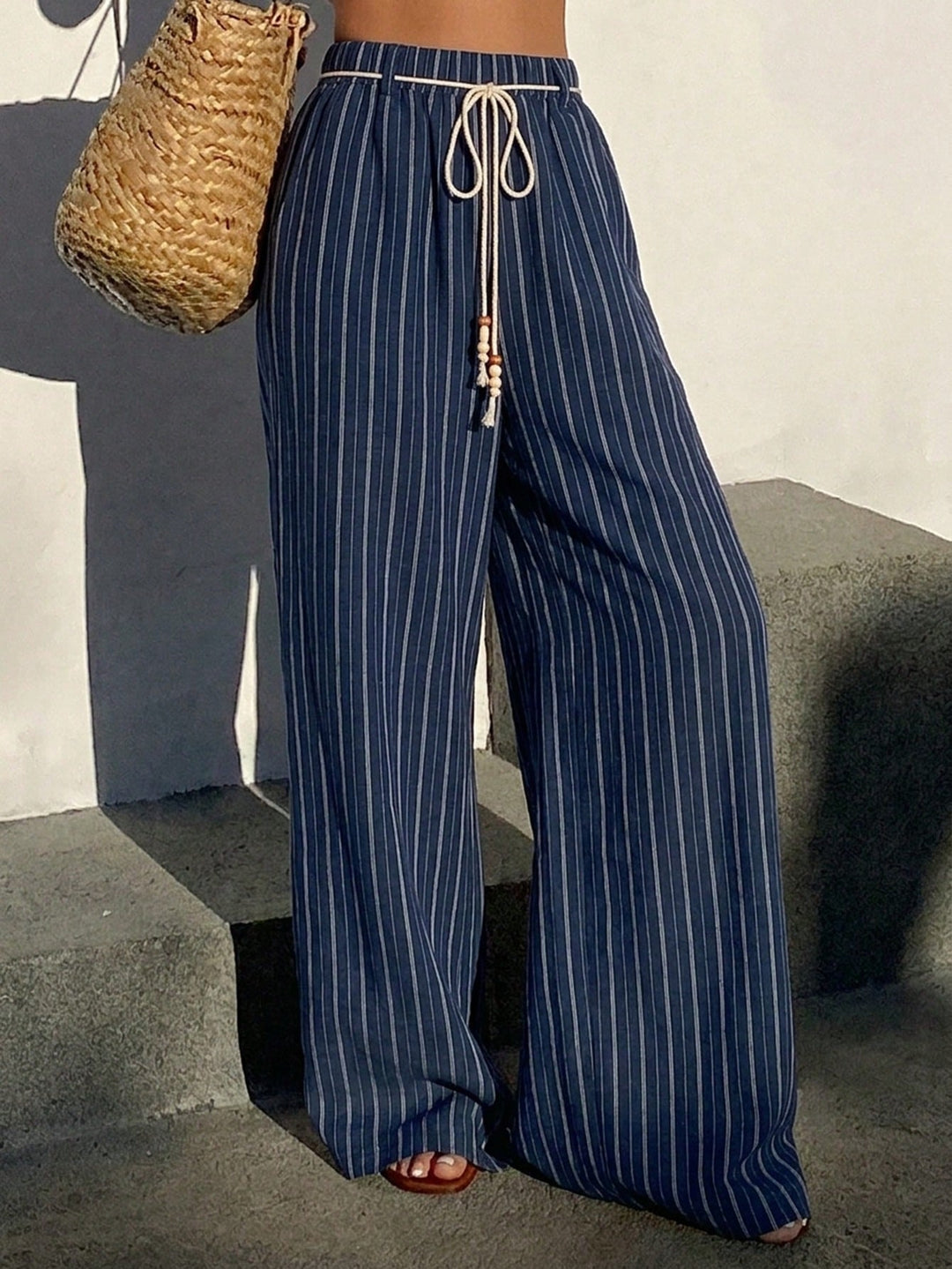 Pantaloni SHEIN, albastru
