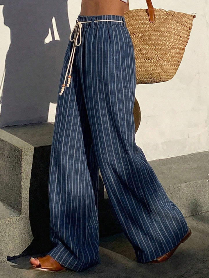 Pantaloni SHEIN, albastru