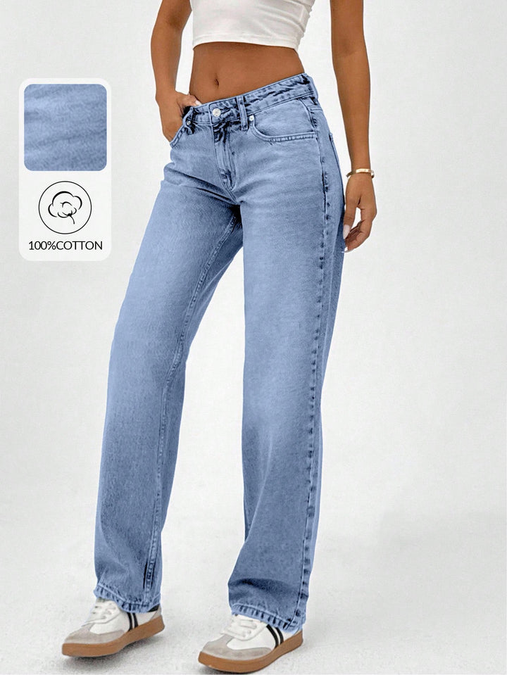 Jeans SHEIN, albastru