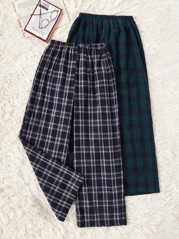 Szett pantaloni de pijama SHEIN, vegyes színek