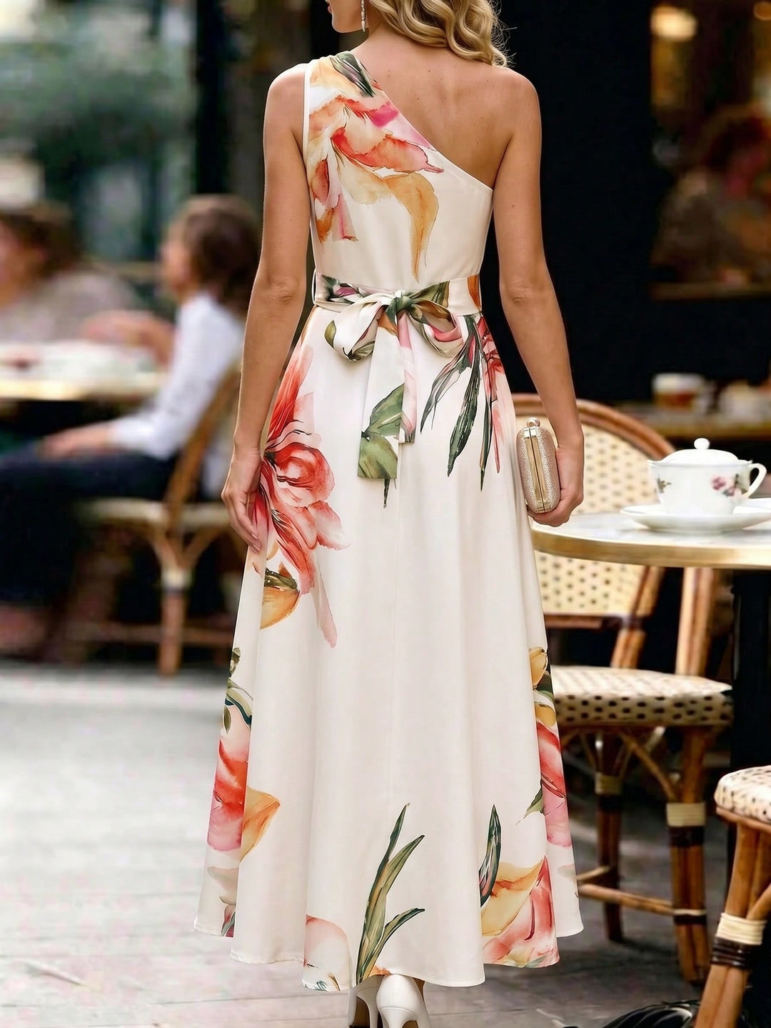 Rochie midi SHEIN, mix culori