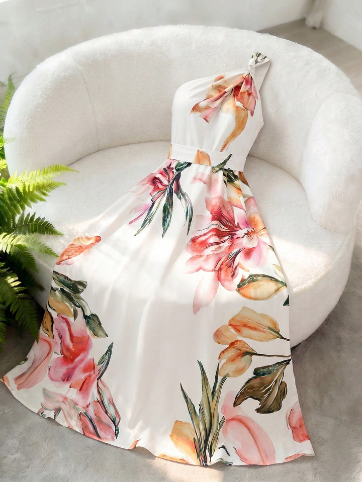 Rochie midi SHEIN, mix culori