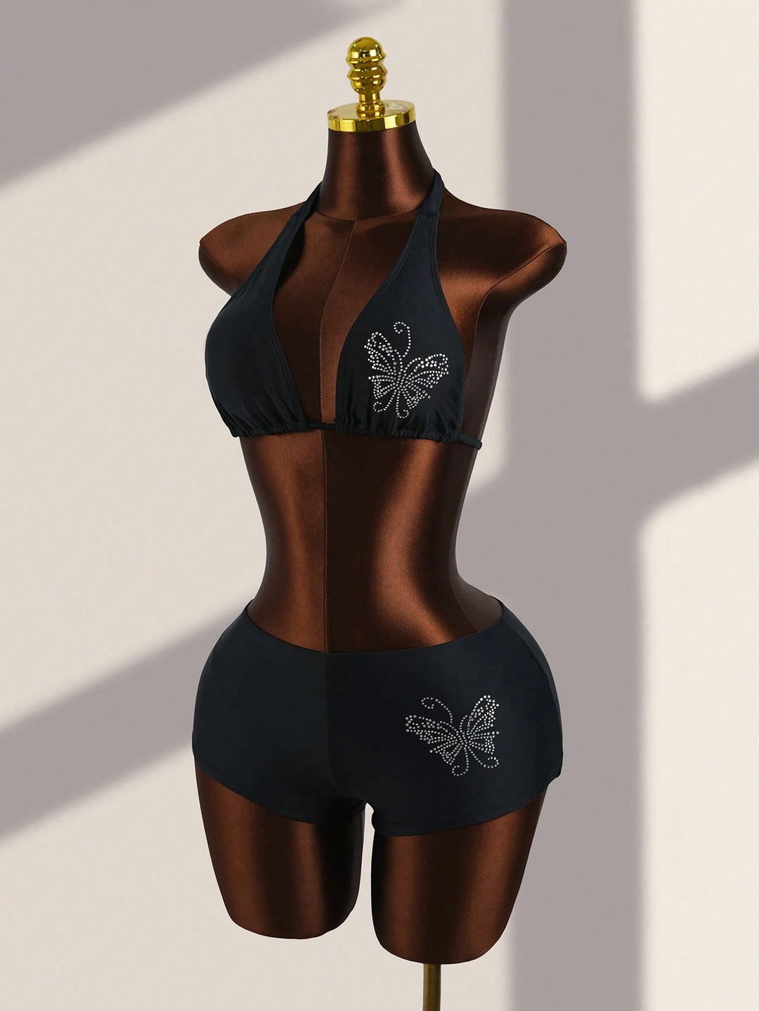 Set bikini SHEIN, negru
