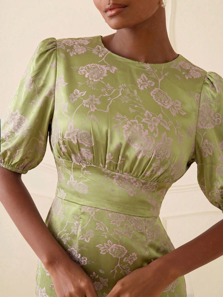 Rochie midi SHEIN, galben