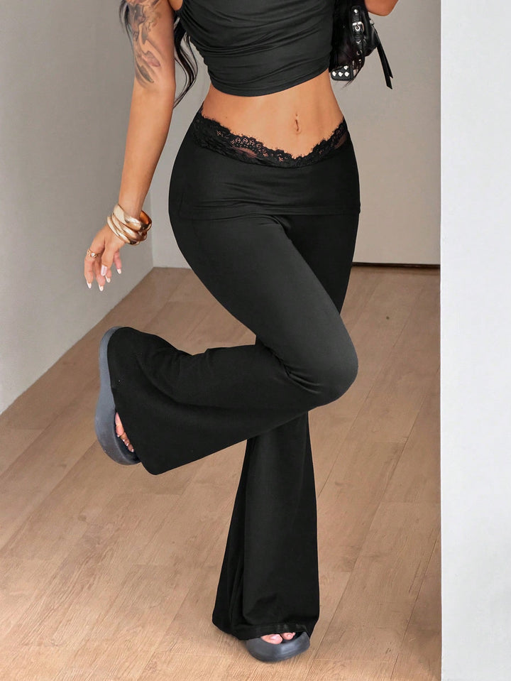 Pantaloni SHEIN, negru