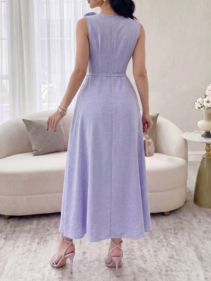 Rochie midi SHEIN, mov