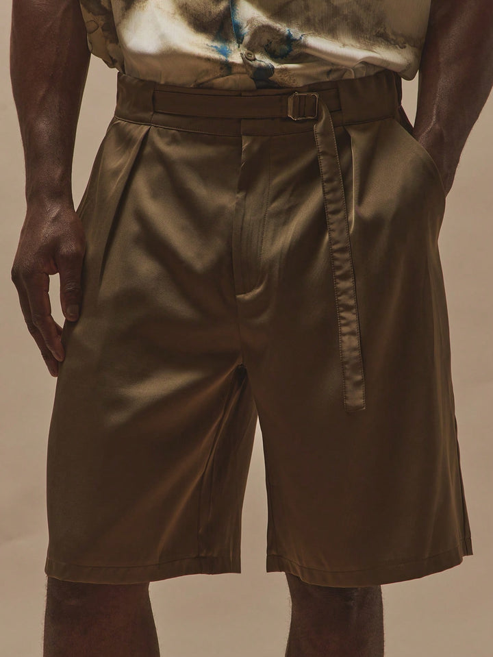 Pantaloni scurți SHEIN, verde
