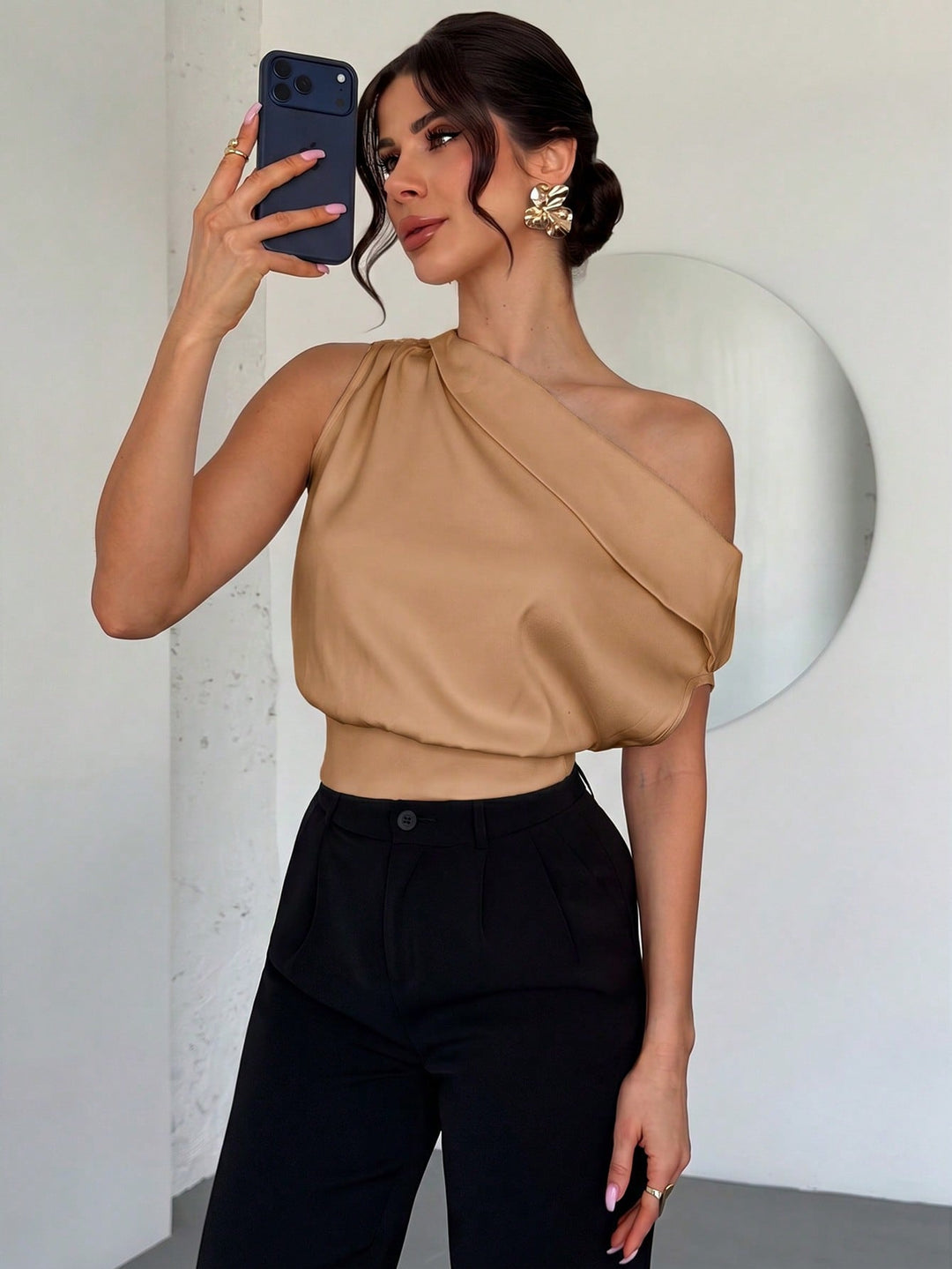 Bluza SHEIN, kaki