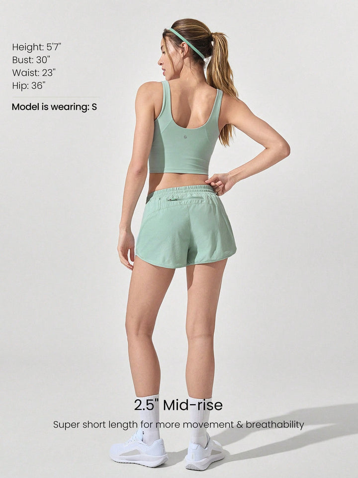 Pantaloni scurți SHEIN, verde