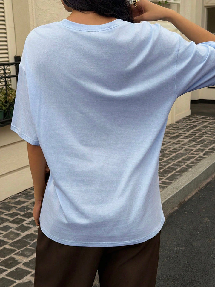 Tricou SHEIN, albastru
