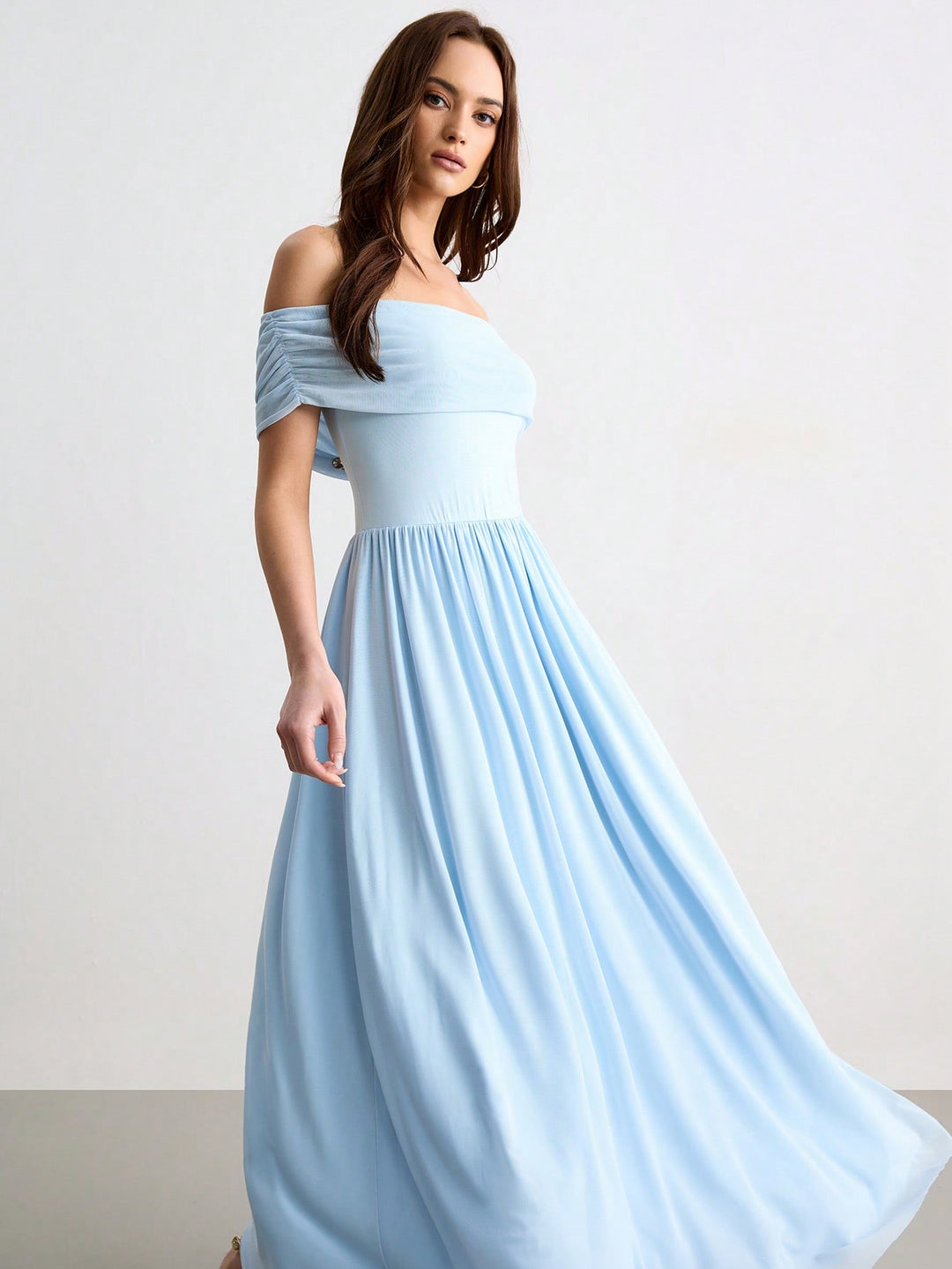 Rochie maxi SHEIN, albastru