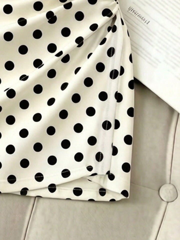 Rochie mini SHEIN, crem