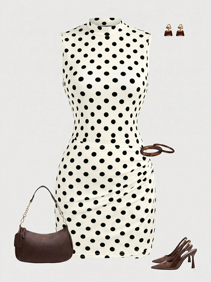 Rochie mini SHEIN, crem