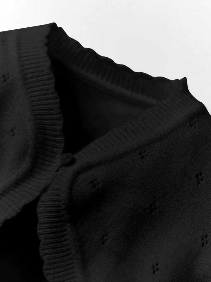 Cardigan SHEIN, negru