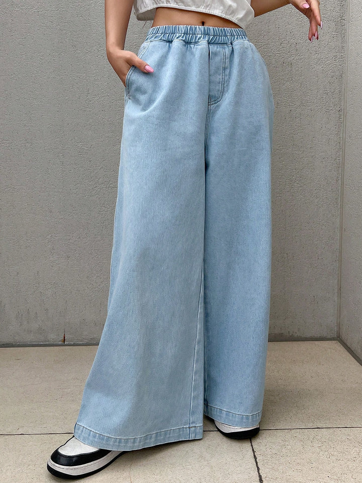 Jeans SHEIN, albastru