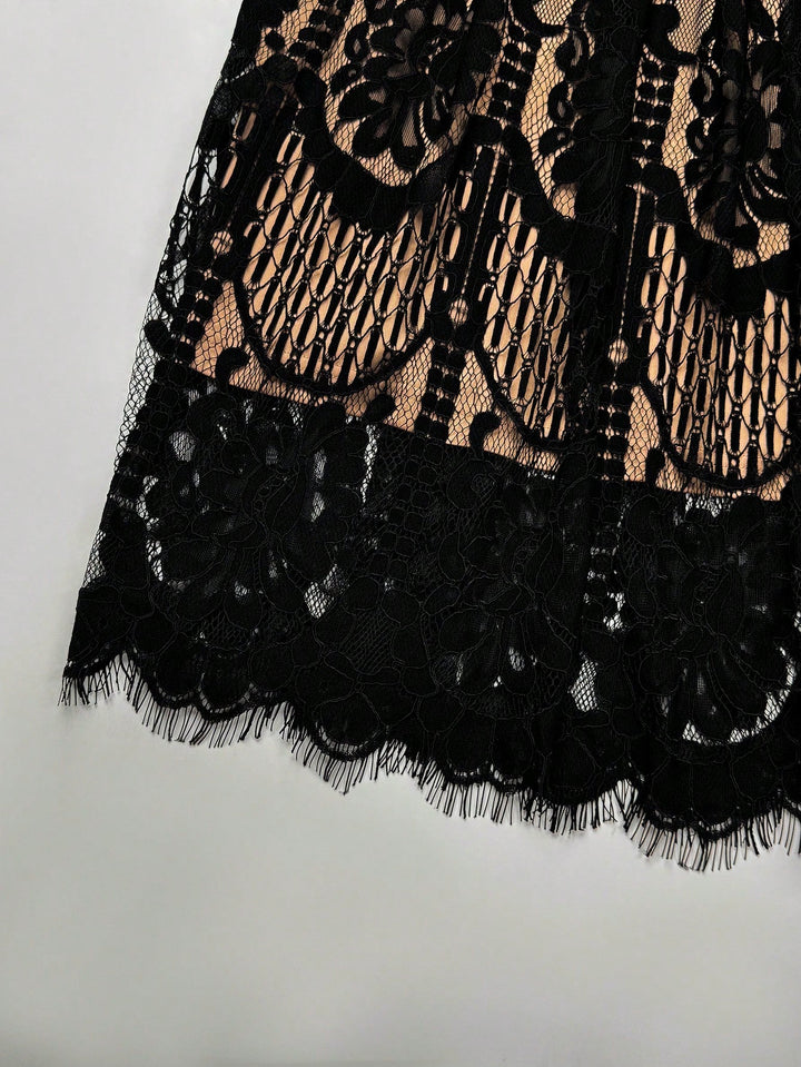 Rochie midi SHEIN, negru