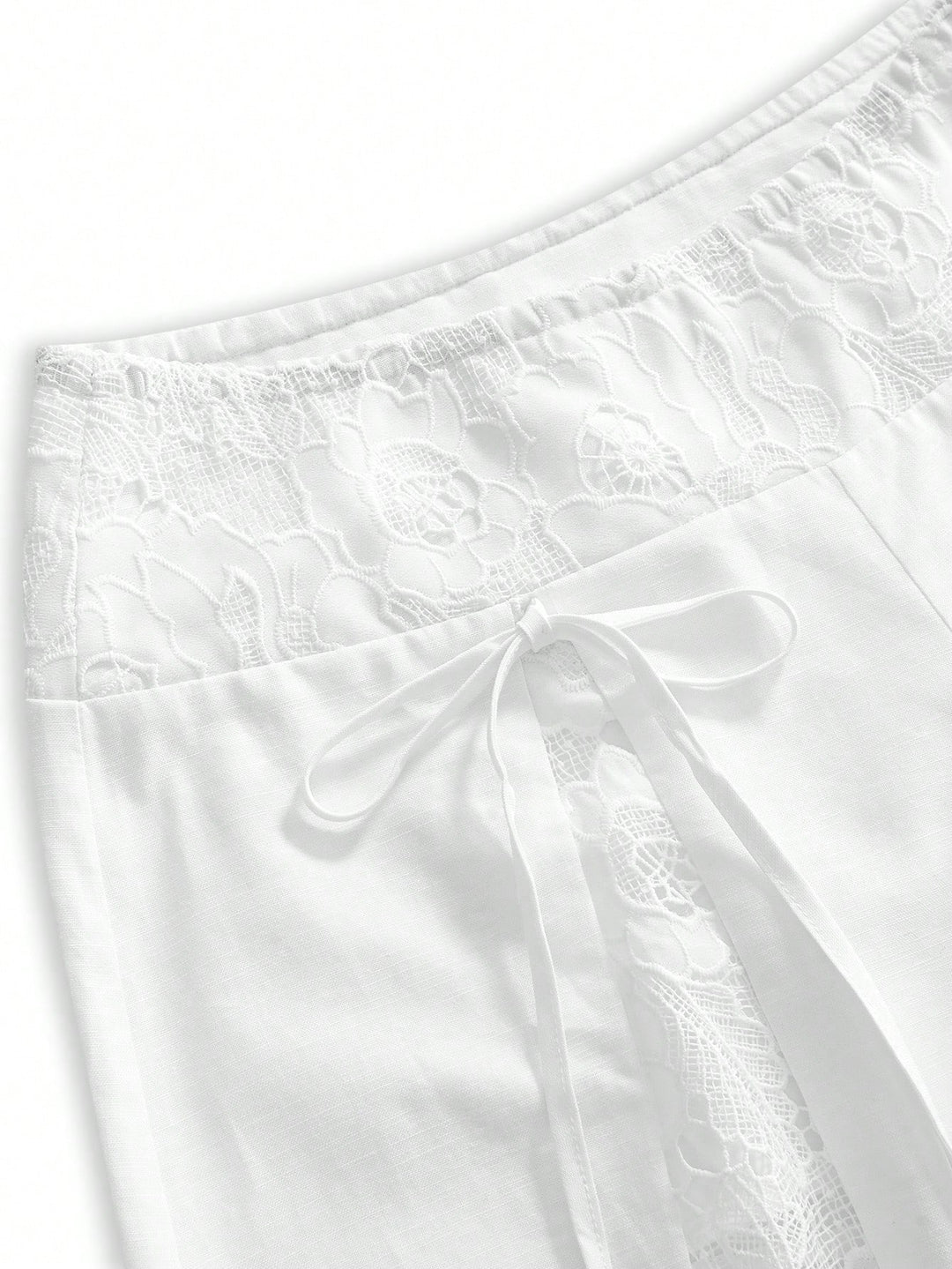 Pantaloni SHEIN, alb
